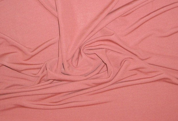 Italian rayon matte jersey - dusty rouge
