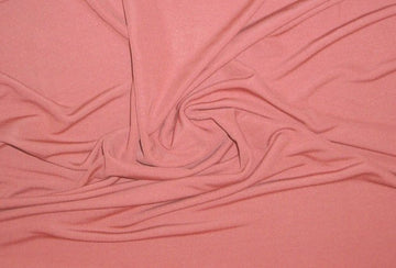 Italian rayon matte jersey - dusty rouge