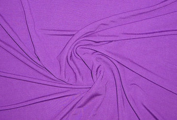 Italian rayon matte jersey - violet