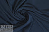 Italian wool micro-pique knit - dark navy