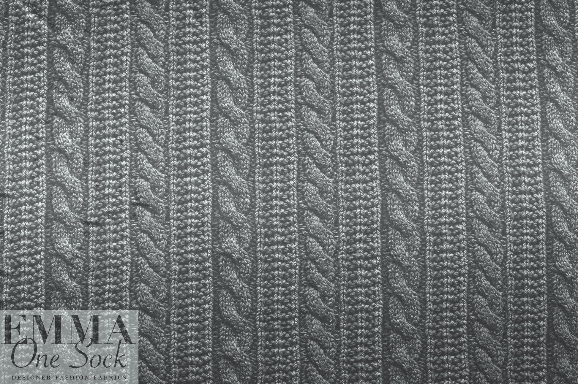 Yiga1 Azroue1 'cable stitch' matte jersey knit 1.5 yds