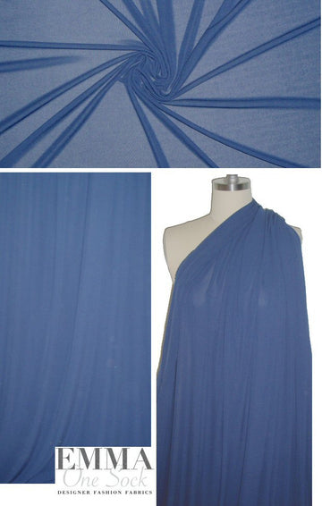 Jasc0 lightweight matte jersey - denim