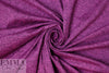 CA designer fucshia marled polyester jersey 4-way
