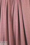 famous designer cotton sweater knit -bordeaux melange 1.33 yds