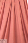 famous designer cotton sweater knit - coral melange
