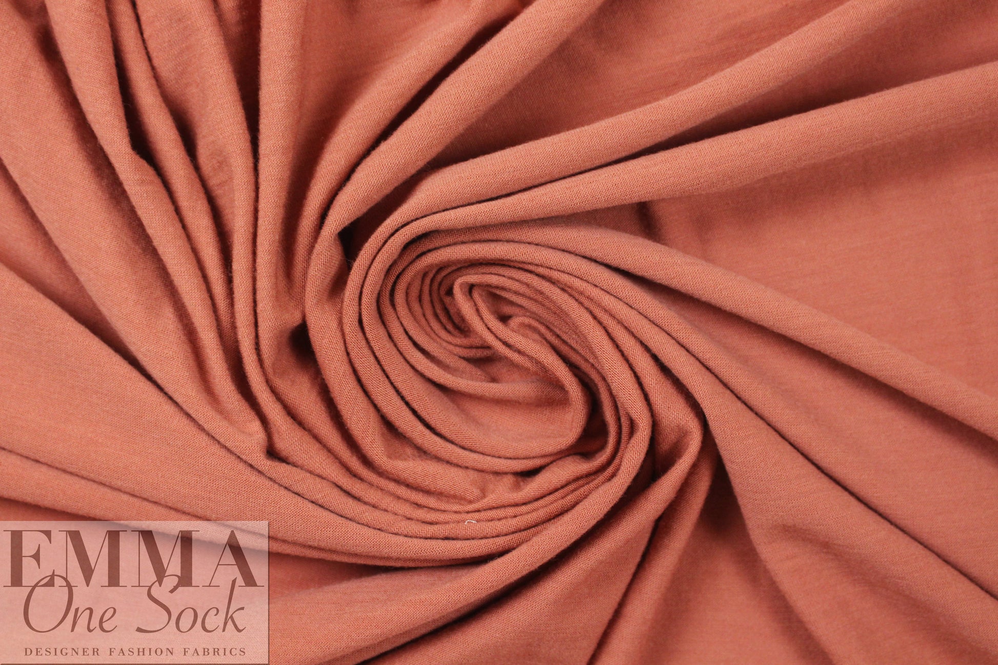 terracotta merino wool jersey - Oeko-tex certified 1.25 yds