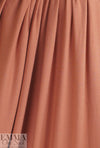 terracotta merino wool jersey - Oeko-tex certified