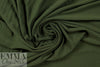 bottle green merino wool jersey - Oeko-tex certified