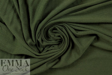 bottle green merino wool jersey - Oeko-tex certified .75 yds