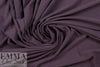 aubergine merino wool jersey - Oeko-tex certified