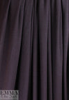 aubergine merino wool jersey - Oeko-tex certified