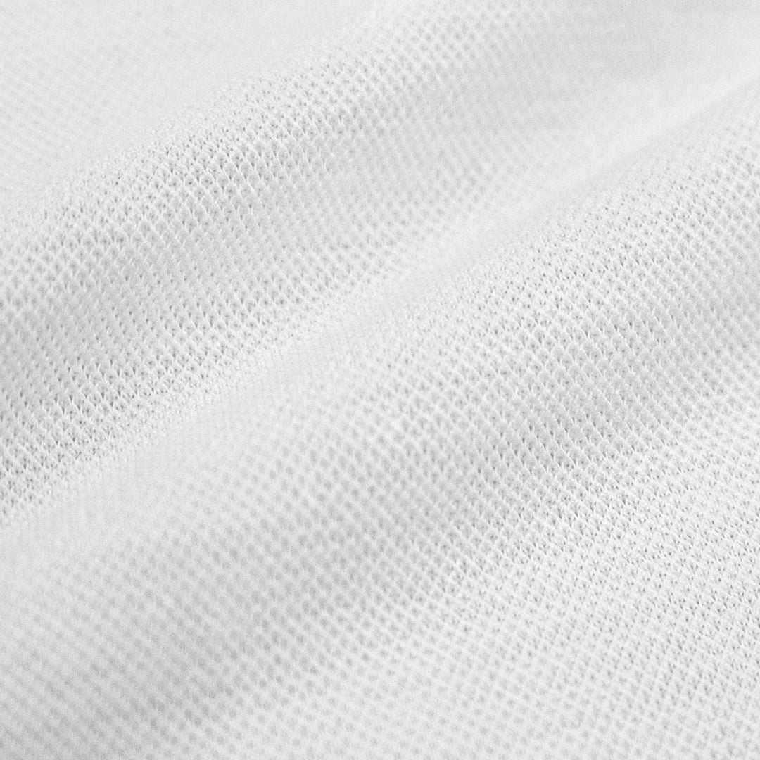 lightweight stretch mesh knit - optic white 1 yard