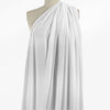 lightweight stretch mesh knit - optic white 1.5 yd