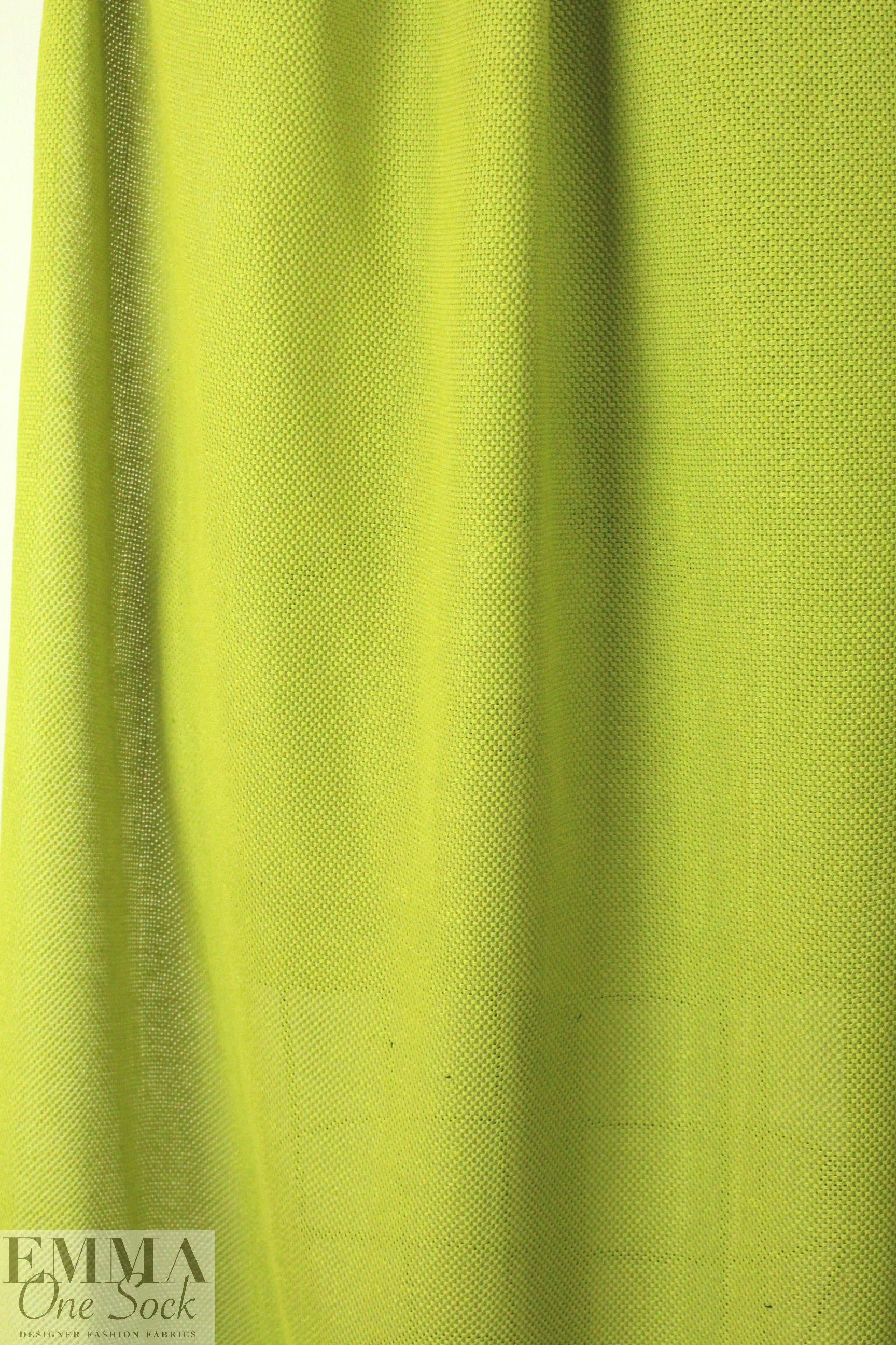 Italian fancy mesh weave cotton - kiwi 1.75 yd