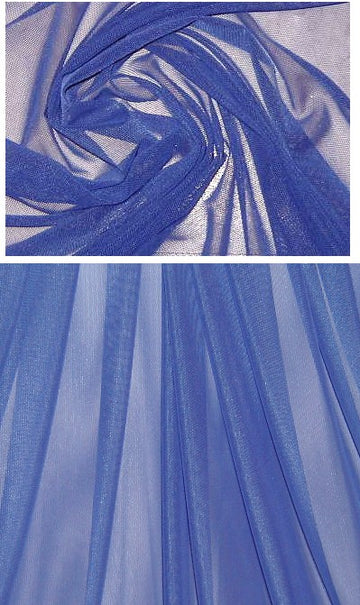 Power Mesh 4-way stretch - indigo