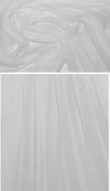 Power Mesh 4-way stretch - silvery gray 1.25 yds