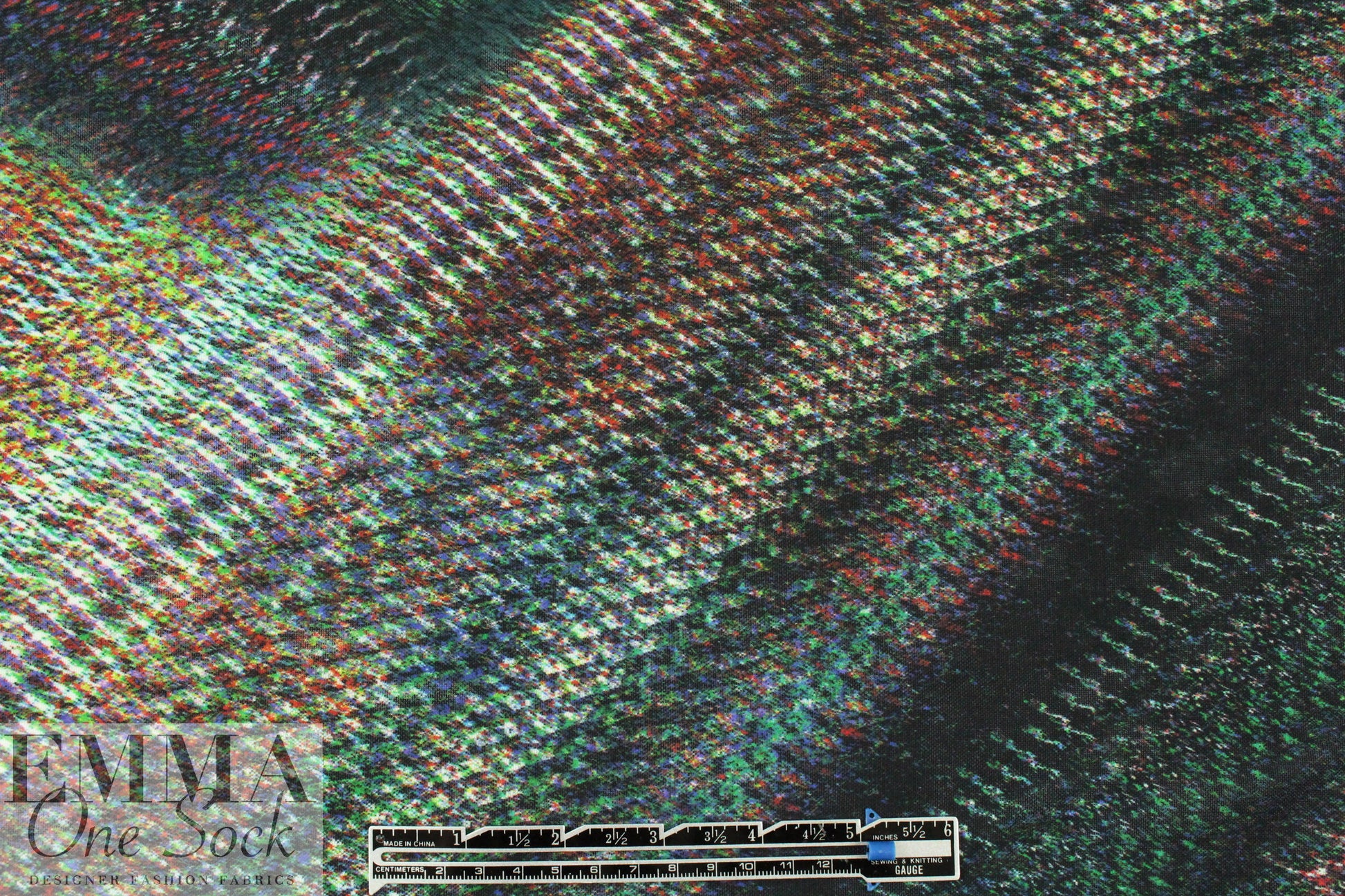 CA designer mesh knit - 'techno texture' 1.5 yd