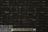 Italian black with gold cotton/metallic brocade