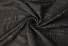 NY designer silver/bronze/black metallic brocade
