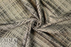 NY designer silver/bronze/black metallic brocade