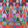 Italian 'banded chevrons' fancy metallic jacquard woven .75 yds