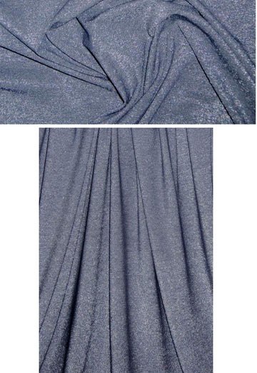 midnight/silver metallic rayon jersey 4-way