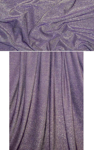 grape/gold metallic rayon jersey 4-way