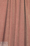 rouge/gold metallic rayon jersey 4-way