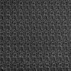 Italian 'concentric' jacquard knit - black/metallic silver .75 yds