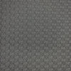 Italian 'entwined' jacquard knit - black/dove gray/metallic silver 1.75 yd