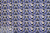 G. Ferre 2-ply microfiber - navy/blush geo 1.25 yds