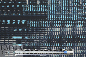 NY designer edgy 'city lights' microfiber stretch woven