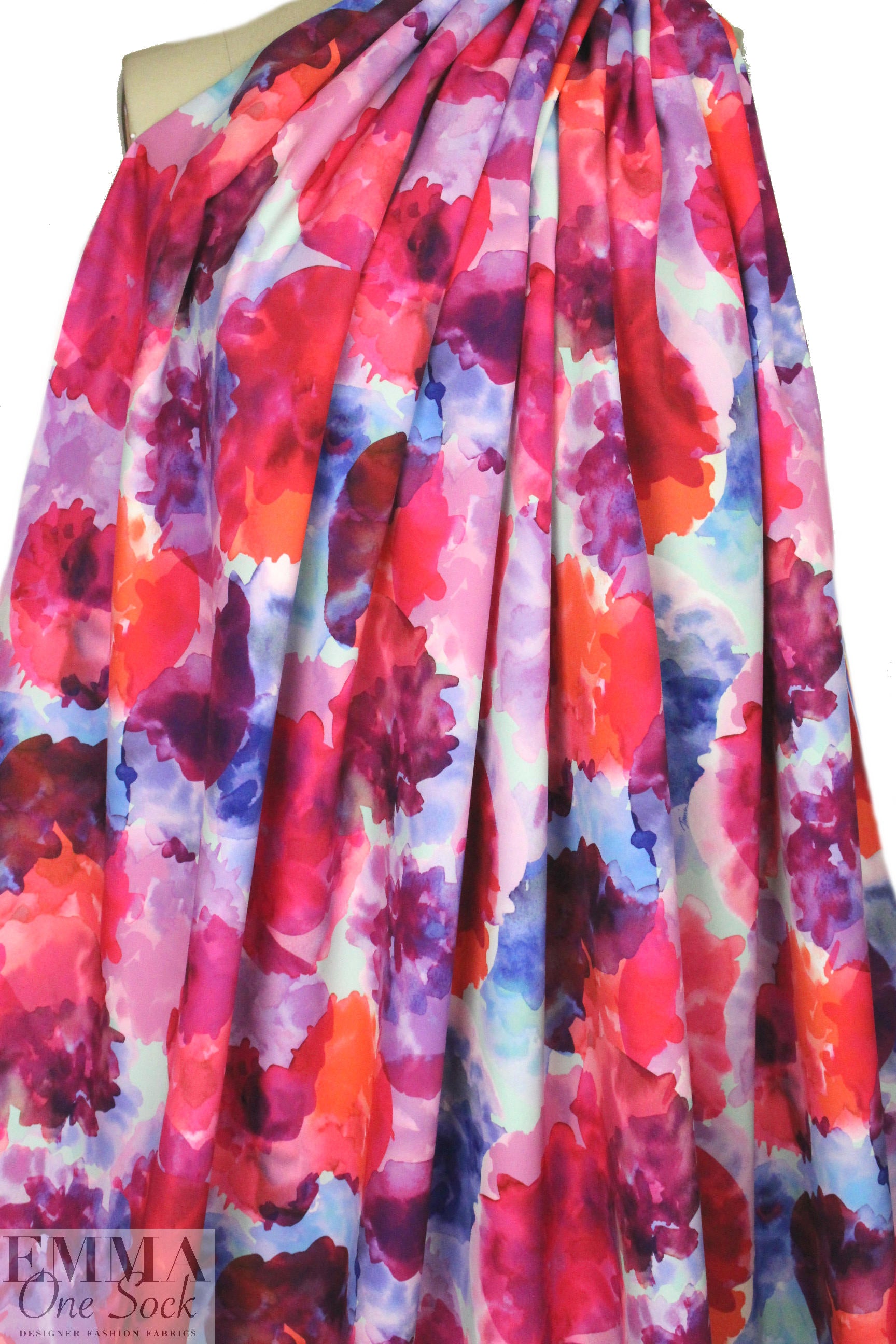 Trin@ Turk watercolor flowers matte hybrid