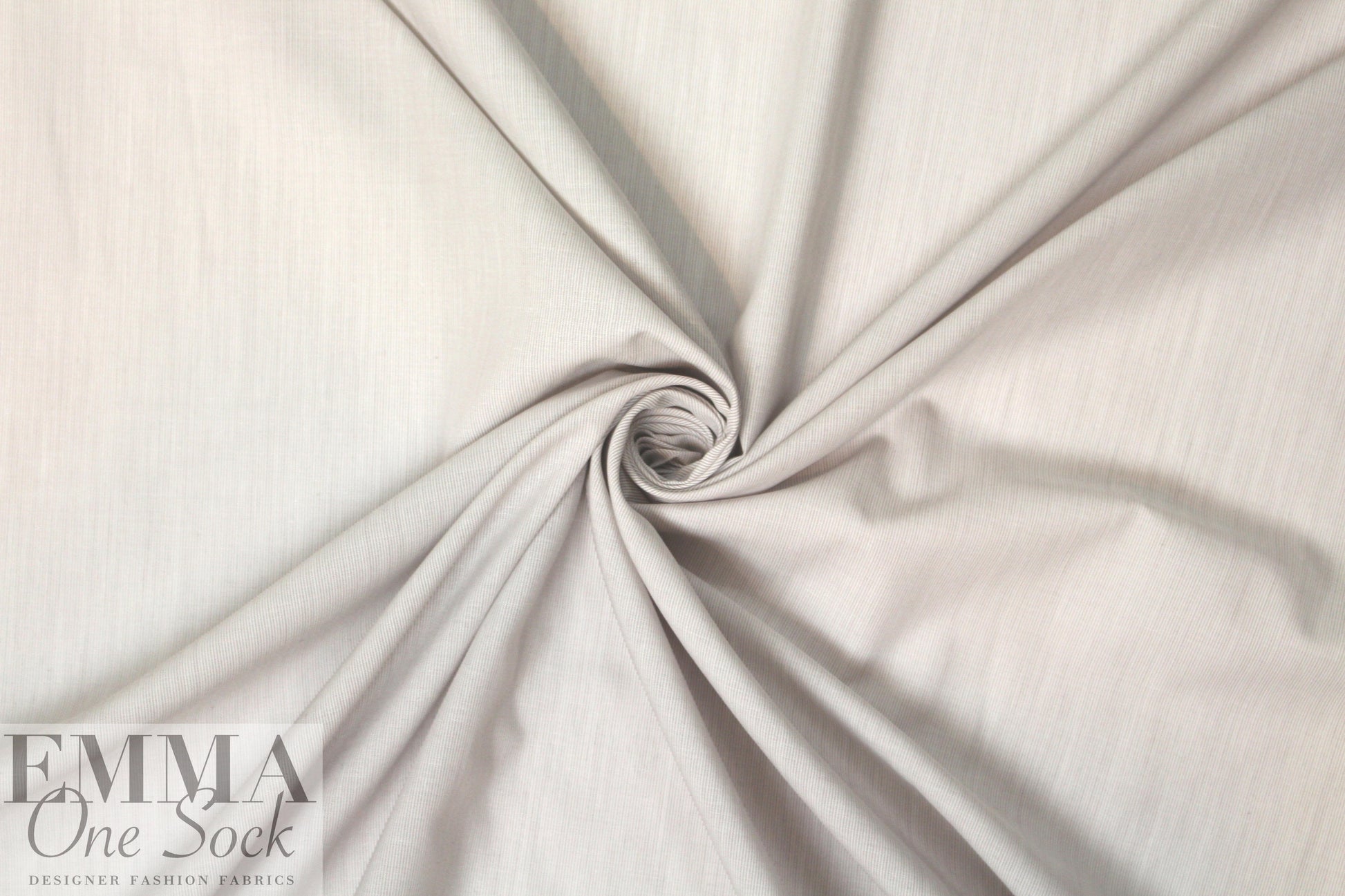 Italian yarn-dyed micro stripe cotton shirting 2.5 yd