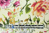 floral gestures poly crepe woven - Oeko-Tex cert. .75 yds
