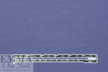 micro-modal 2x1 ribbed knit - soft peri blue 1.5 yds