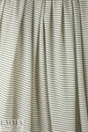 CA designer modal/org. cotton blend striped sweater knit