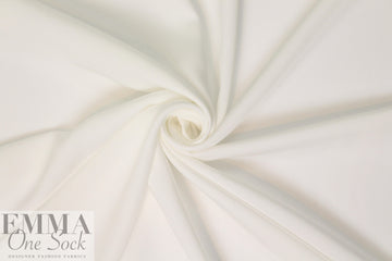 modal/bamboo/tencel drapey woven twill - cream .75 yds