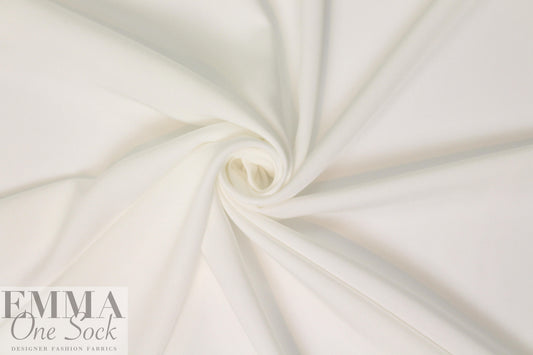 modal/bamboo/tencel drapey woven twill - cream .75 yds