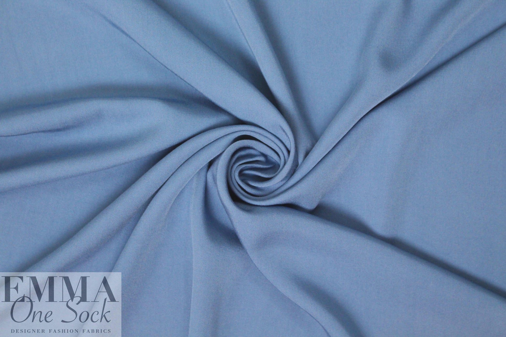 modal/bamboo/tencel drapey woven twill - denim 1.5 yds