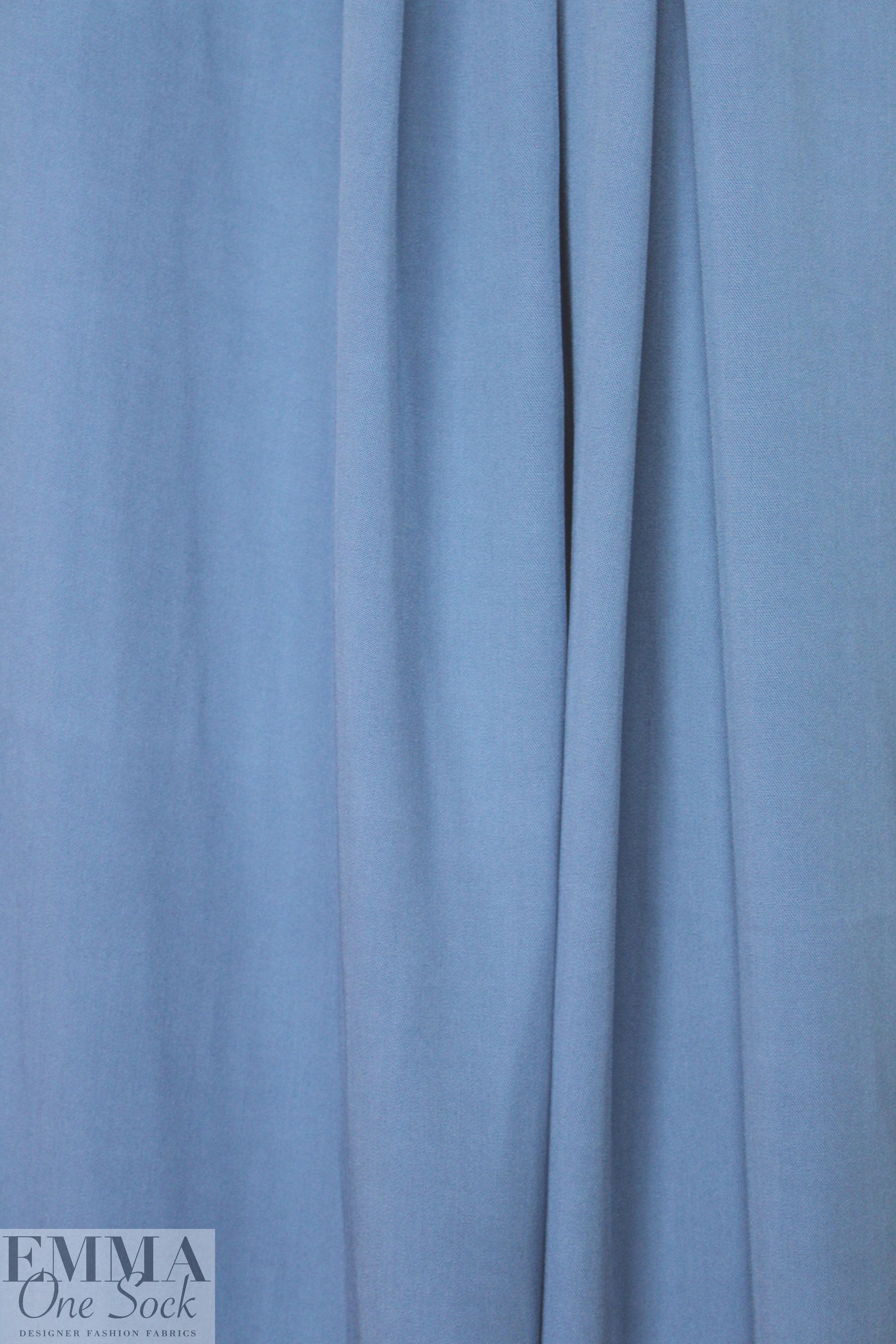 modal/bamboo/tencel drapey woven twill - denim 1.5 yds