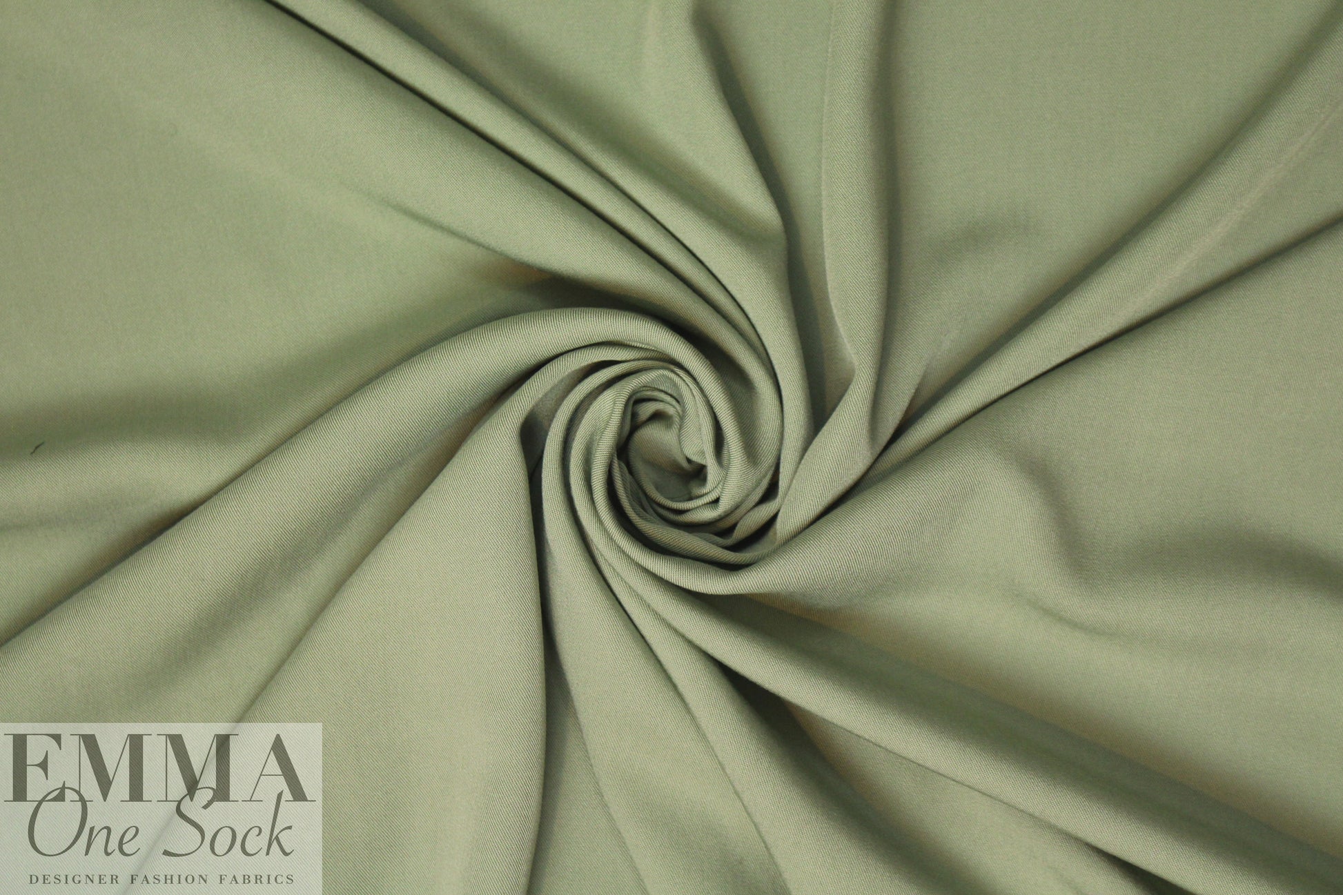 modal/bamboo/tencel drapey woven twill - green tea