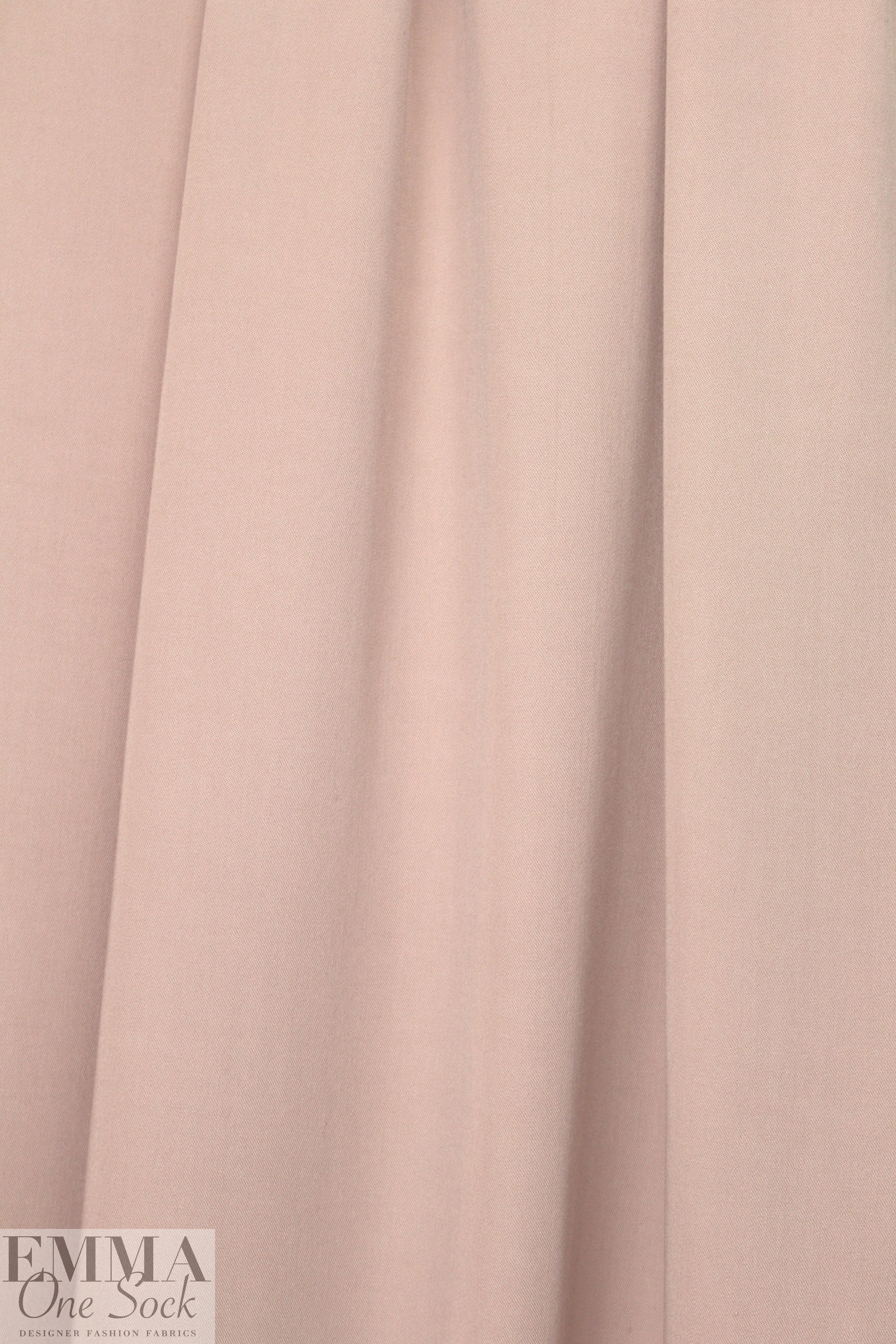 modal/bamboo/tencel drapey woven twill - dusty blush