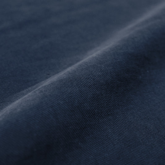 sandwashed modal dressweight twill - dk. navy