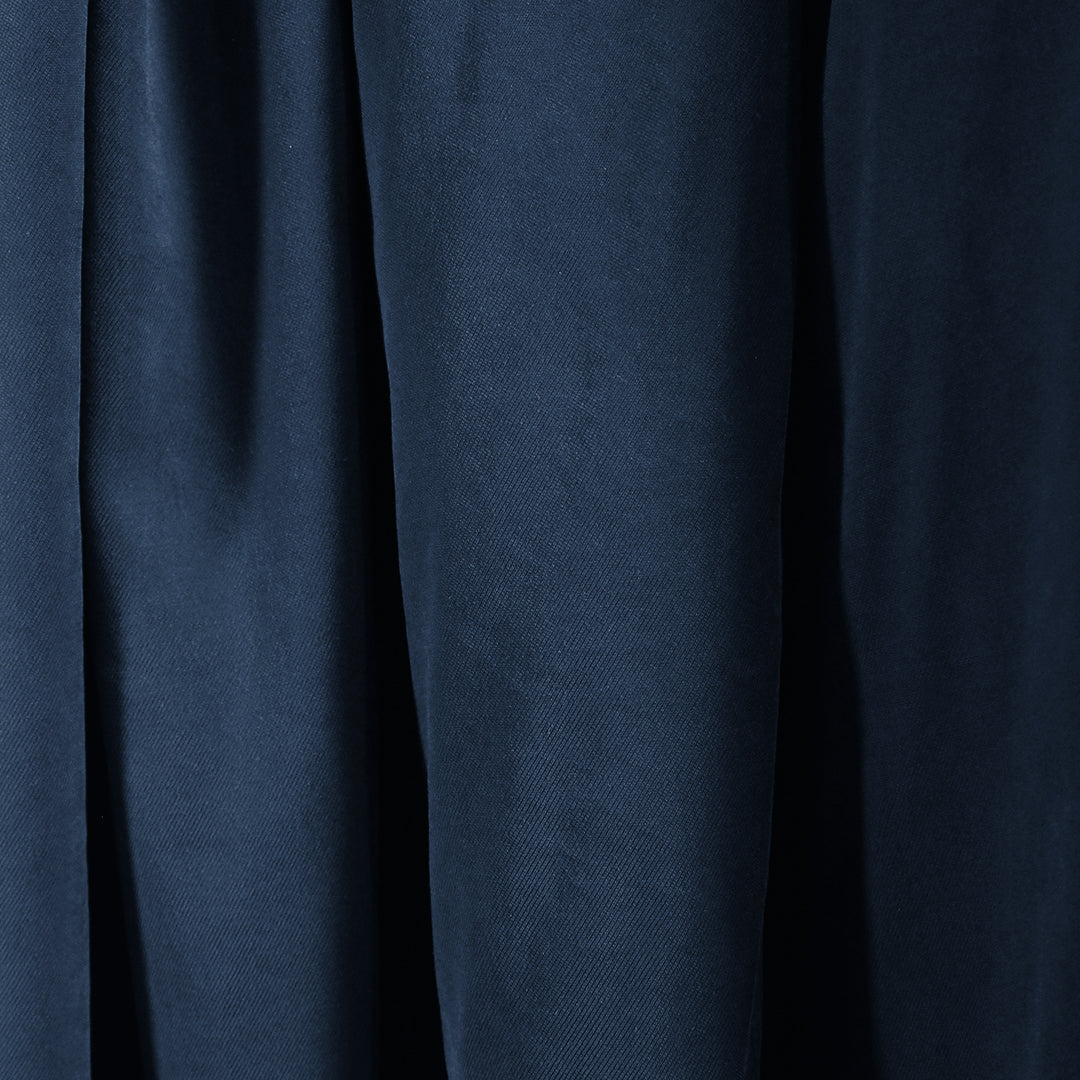 sandwashed modal dressweight twill - dk. navy