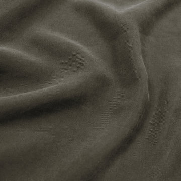 sandwashed modal dressweight twill - dk. taupe 1 yard