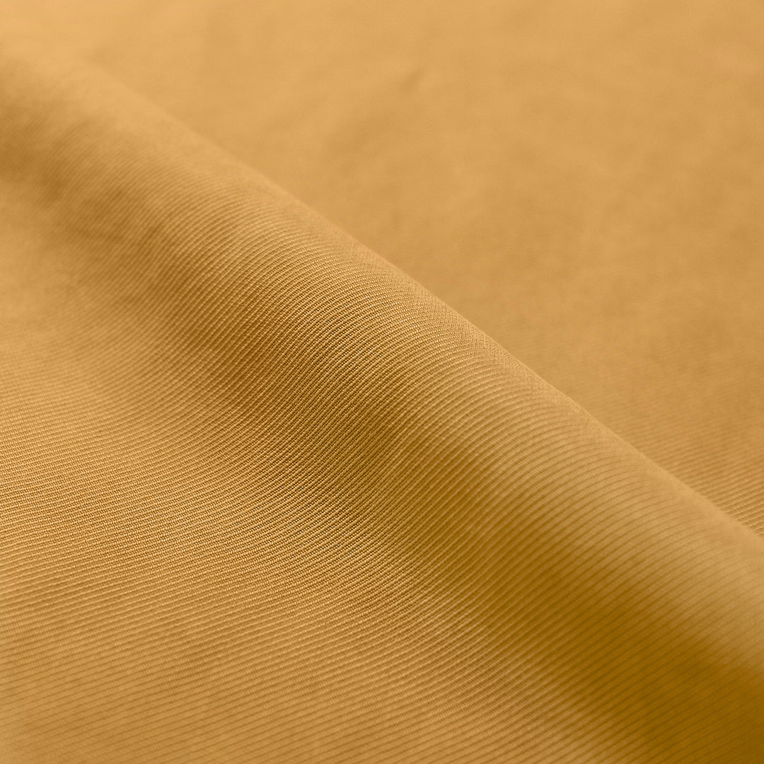 sandwashed modal dressweight twill - honey mustard .9 yds