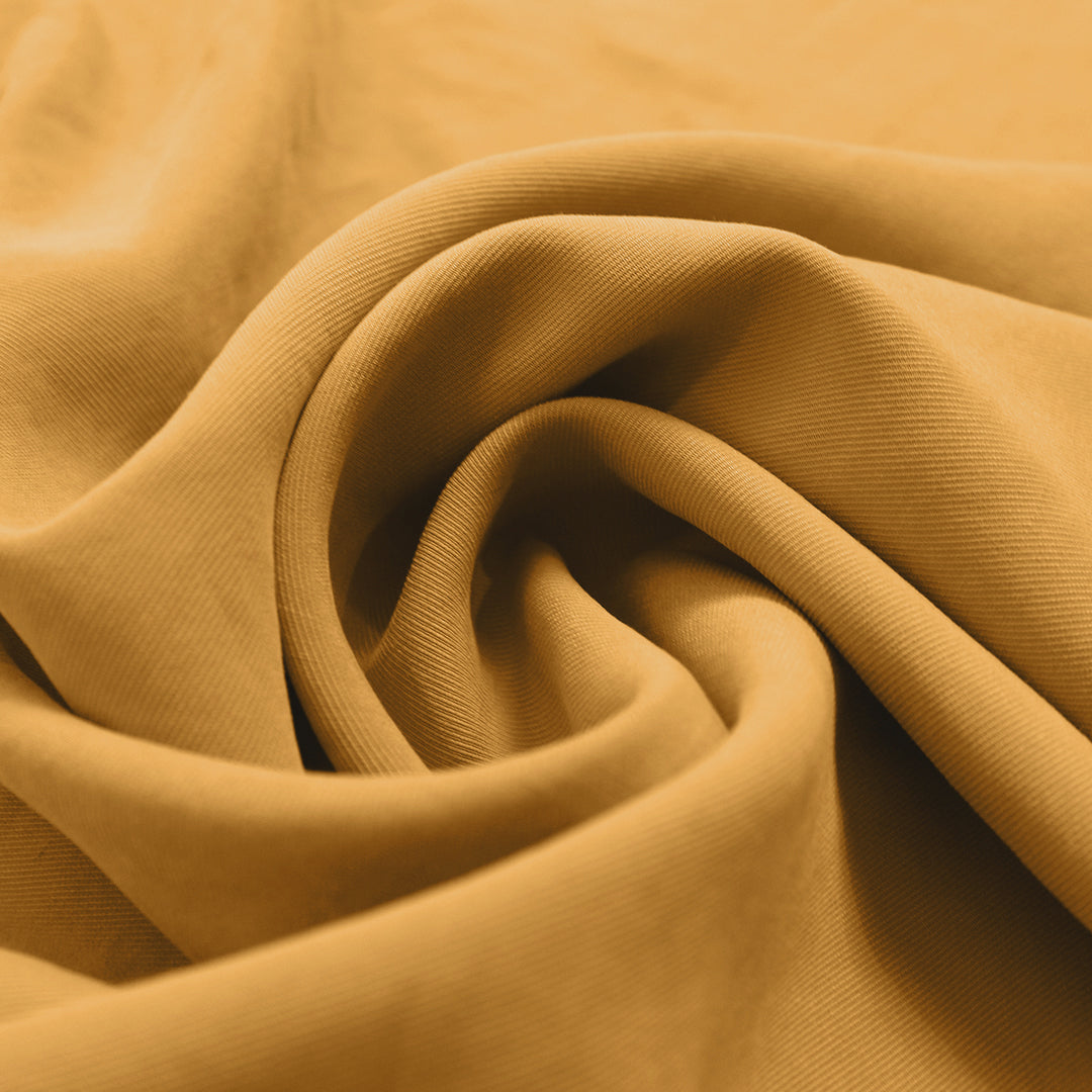 sandwashed modal dressweight twill - honey mustard .9 yds