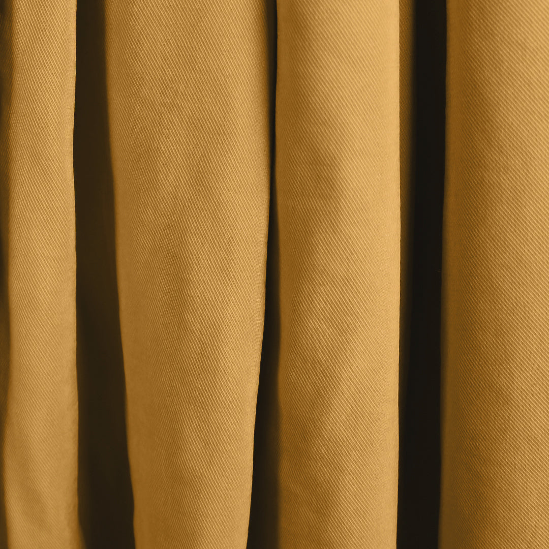 sandwashed modal dressweight twill - honey mustard