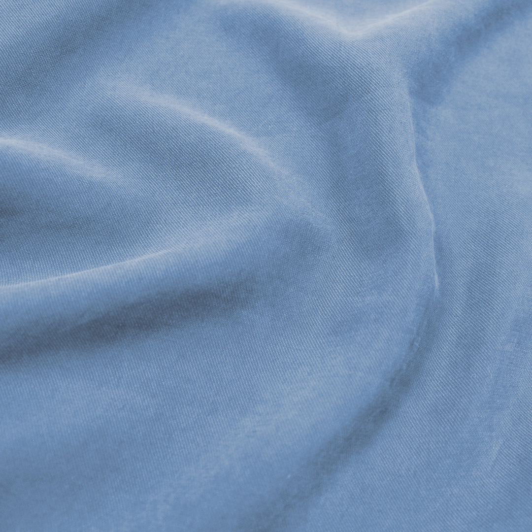sandwashed modal dressweight twill - cornflower .875 yds